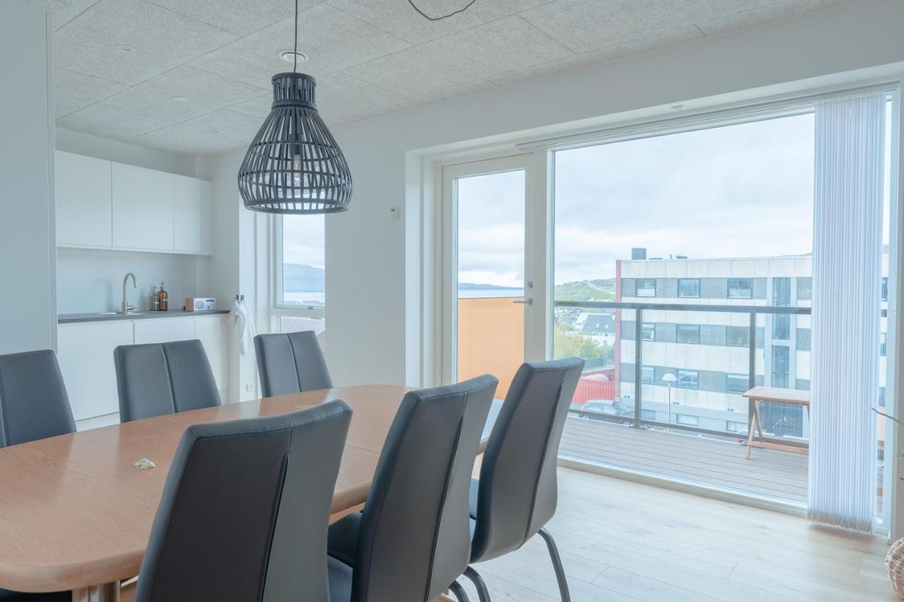 Apartament New / Stunning Sea View / Light / 3 Br Tórshavn Zewnętrze zdjęcie